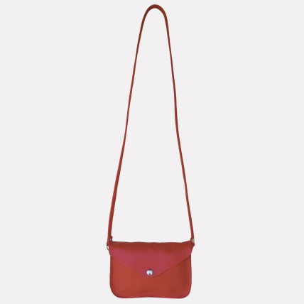 Sac Bandoulière en cuir | BELLA CUIR ROUGE